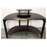 Glass top Computer desk