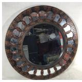 Round decorative mirror