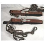 Pair of two tree climbing belts