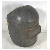 Old welding shield mask