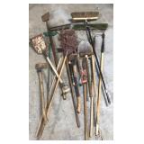 Lot of yard and garden tools