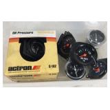 Lot of automotive gauges