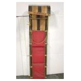 Vintage Gladding wood toboggan