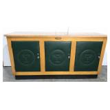 Mid century bar cabinet