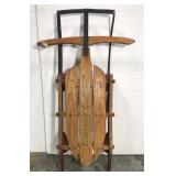Antique Lightning Glider snow sled