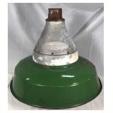 Vintage explosion proof porcelain light
