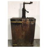 Old Bennett lubester grease dispenser