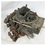 Vintage four barrel Holley carburetor