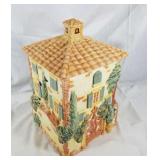 Tuscan landscape cookie jar