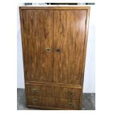 Drexel solid wood entertainment cabinet
