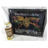 Bar advertising pieces