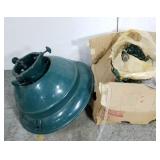 Christmas tree stand & lights