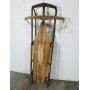 Vintage wooden sled