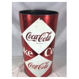 Vintage Coca-Cola waste bin