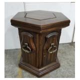 Hexagon end table