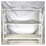 Vintage style wall shelf