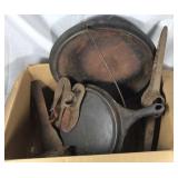 Antique and cast-iron lot