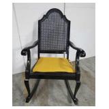 Cane back/seat rocker