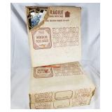 Vintage 12" mirror tile squares