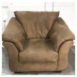 Brown sofa chair