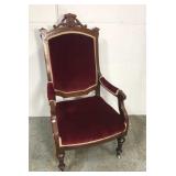 Antique ornate chair