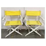 2 Vintage deck chairs