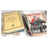 Vintage sheet music lot