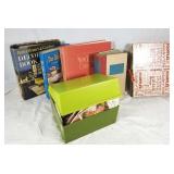 Cookbooks & recipe cards lot