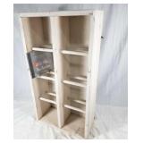 Wood CD rack/shelf