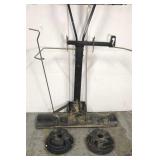 Snow plow for tractor or riding mower