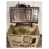Portable electric heater