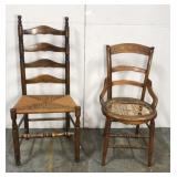 2 Antique chairs