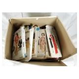 Vintage sewing patterns lot