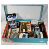 Cassette tapes & accessories lot