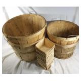 Bushel baskets assortment