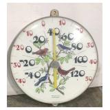 Vintage Hammacher jumbo outdoor thermometer