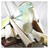 Vintage maps lot