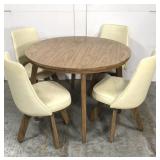 Retro table and chairs set