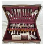 Rogers Bros. Adoration silverplate flatware set