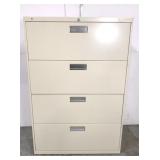 Industrial metal file cabinet