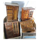 Jewelry boxes lot