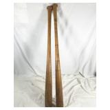 Vintage wood baseball bats