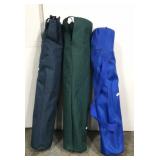 Lot of three camp chairs