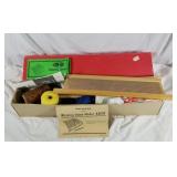 Vintage weaving loom set