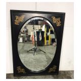 Genuine Hitchcock stenciled mirror