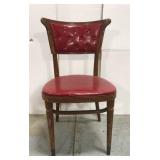 Vintage red chair