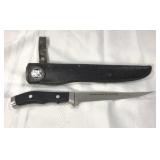 NorMark filet knife w/ sheath