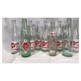 Glass soda bottle lot
