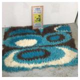 Retro shag rug and Virgo sign