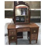 Antique vanity w/ mirror